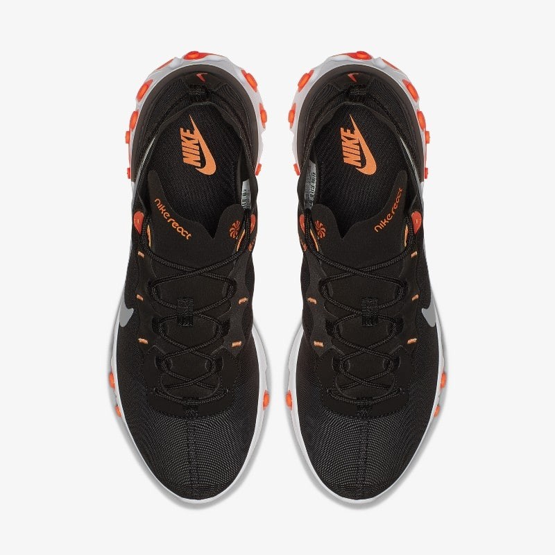 Nike react element deals 55 black total orange